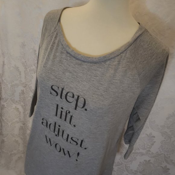 Ruby Ribbon step. lift. adjust. wow! Shirt - Picture 5 of 11